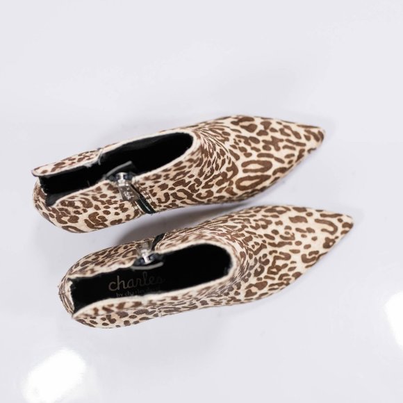 Charles David Albuquerque Leopard-Print Booties - Picture 10 of 15